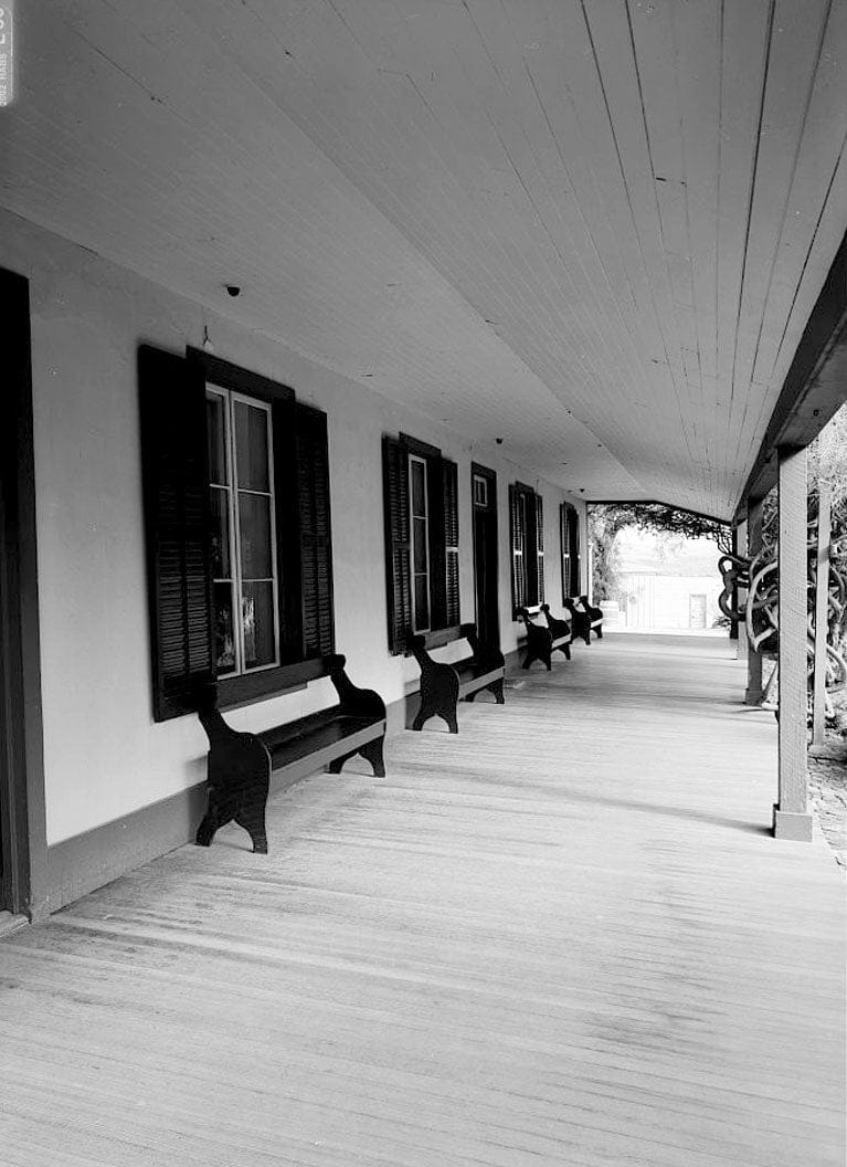 Historic Photo : Zanetta House, San Juan Bautista State Historical Park, San Juan Bautista, San Benito County, CA 25 Photograph