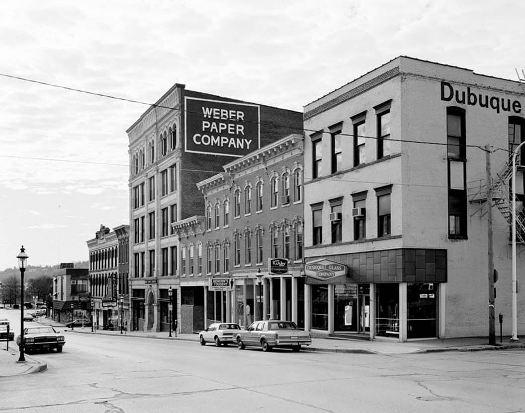 Historic Photo : Dubuque Commercial & Industrial Buildings, Dubuque, Dubuque County, IA 13 Photograph