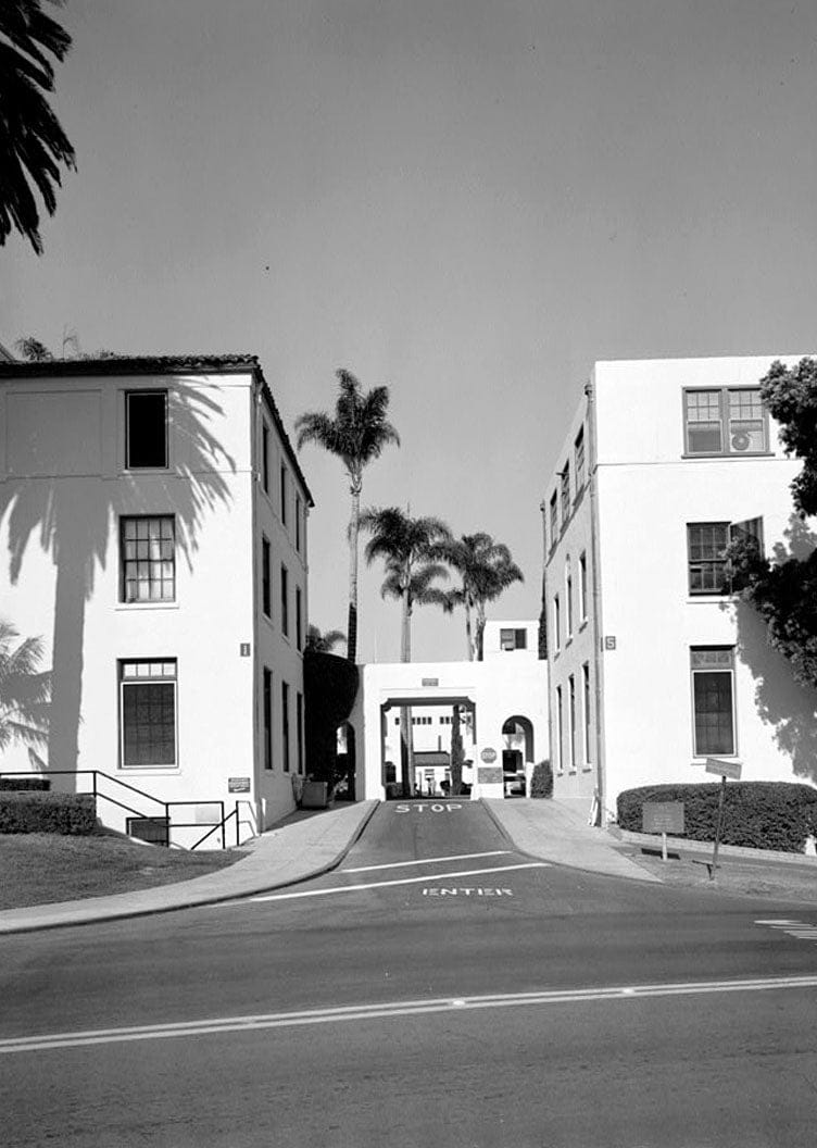 Historic Photo : U.S. Naval Hospital, Ward B, Park Boulevard, Balboa Park, San Diego, San Diego County, CA 7 Photograph