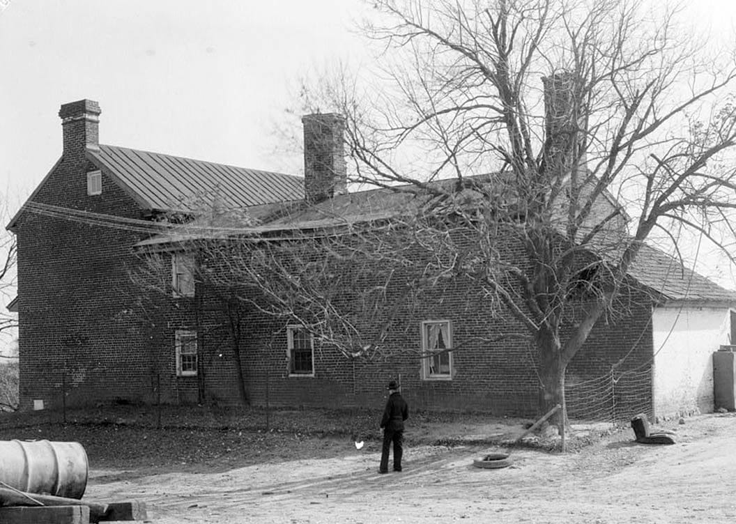 Historic Photo : Alexander Porter Mansion Farm, Route 9, New Castle, New Castle County, DE 2 Photograph