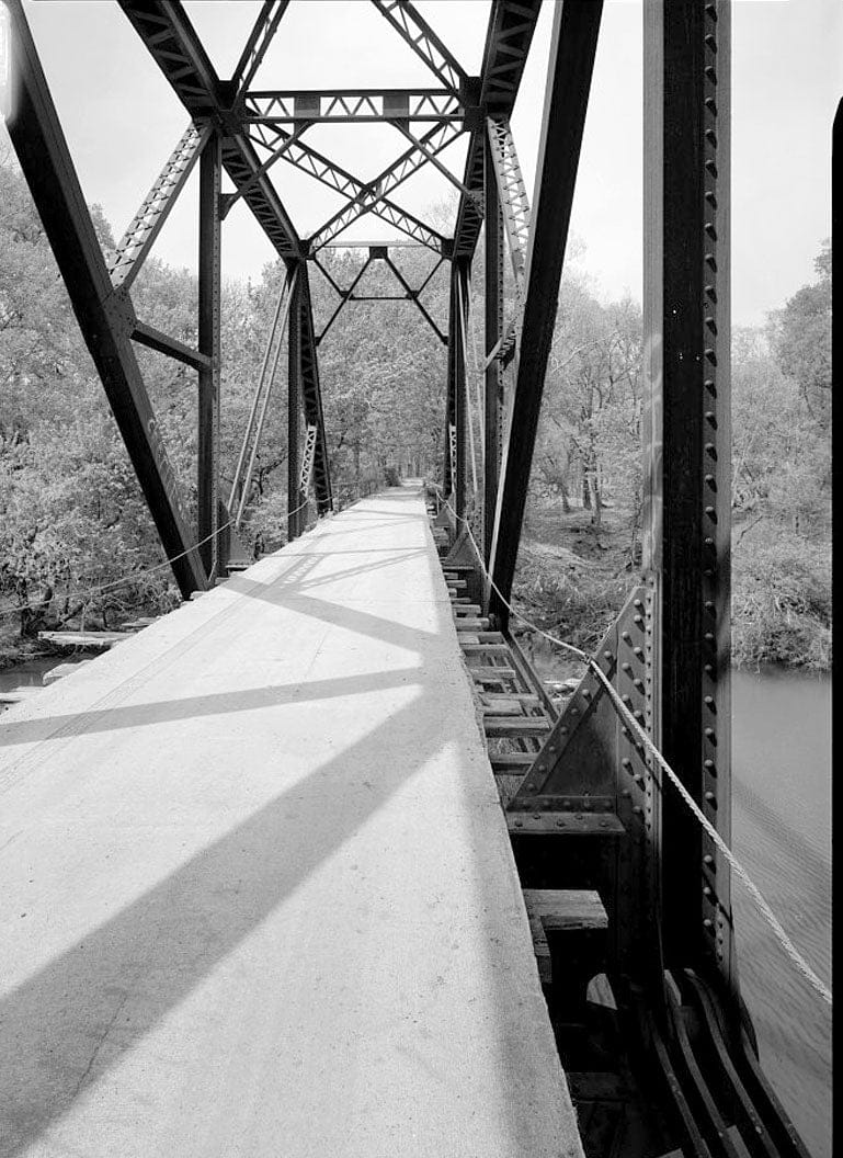 Historic Photo : Missouri & North Arkansas Railroad Bridge, Spanning Middle Fork Little Red River, Shirley, Van Buren County, AR 3 Photograph