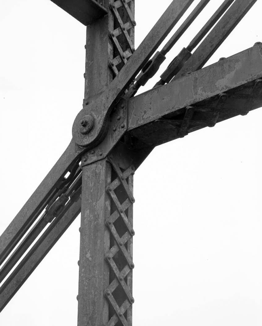 Historic Photo : Burlington Bridge, Burlington, Des Moines County, IA 41 Photograph