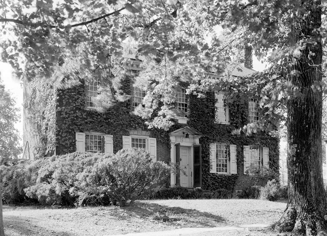 Historic Photo : Wilson-Warner House, Main Street, Odessa, New Castle County, DE 1 Photograph