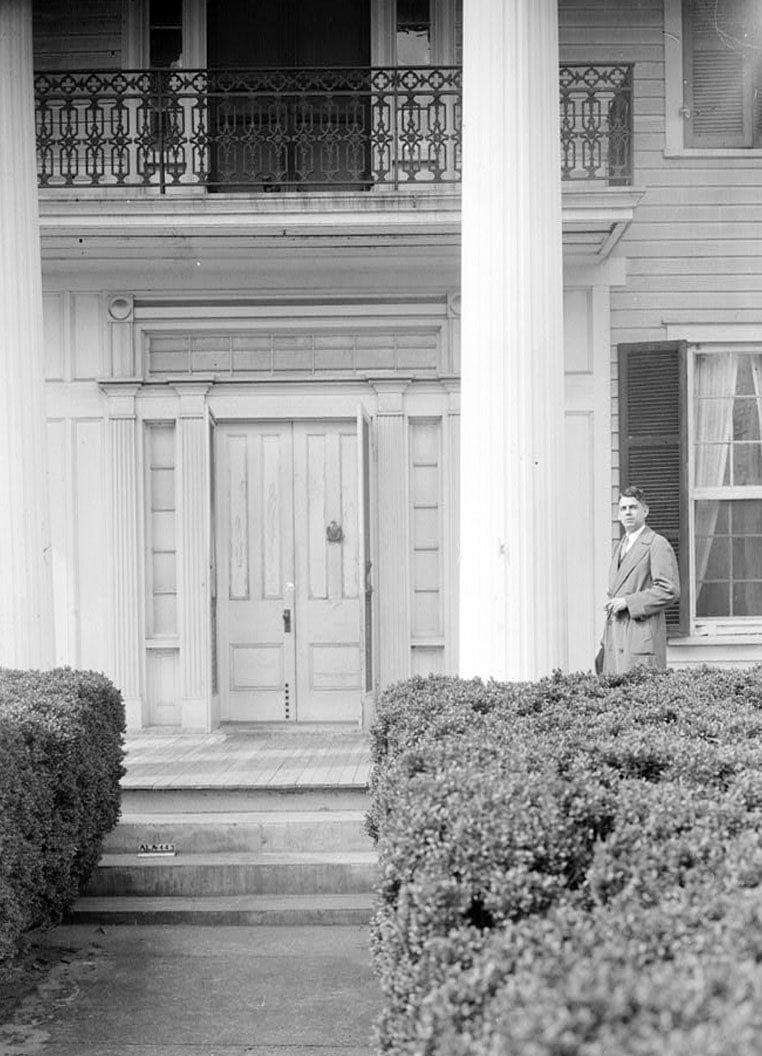 Historic Photo : Lawler House, County Road 11, Talladega, Talladega County, AL 10 Photograph