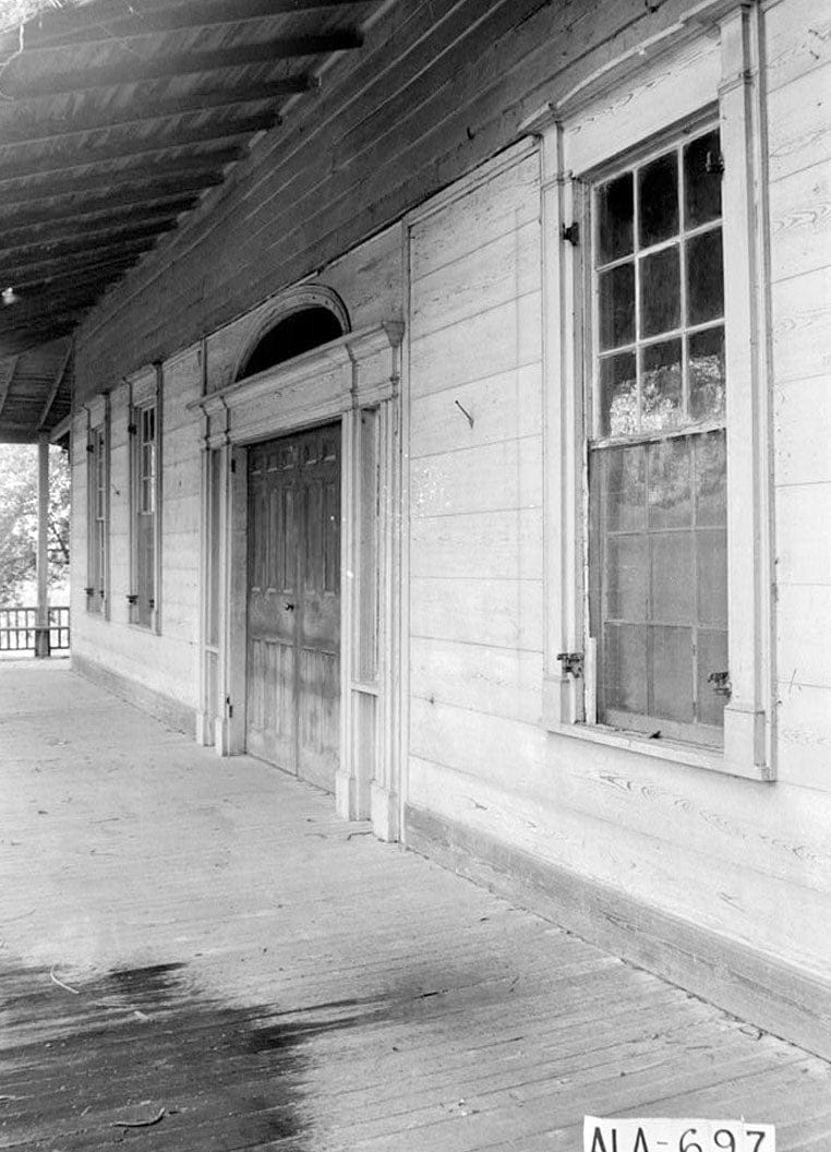 Historic Photo : Governor Benjamin Fitzpatrick House, State Route 14 vicinity, Elmore, Elmore County, AL 11 Photograph