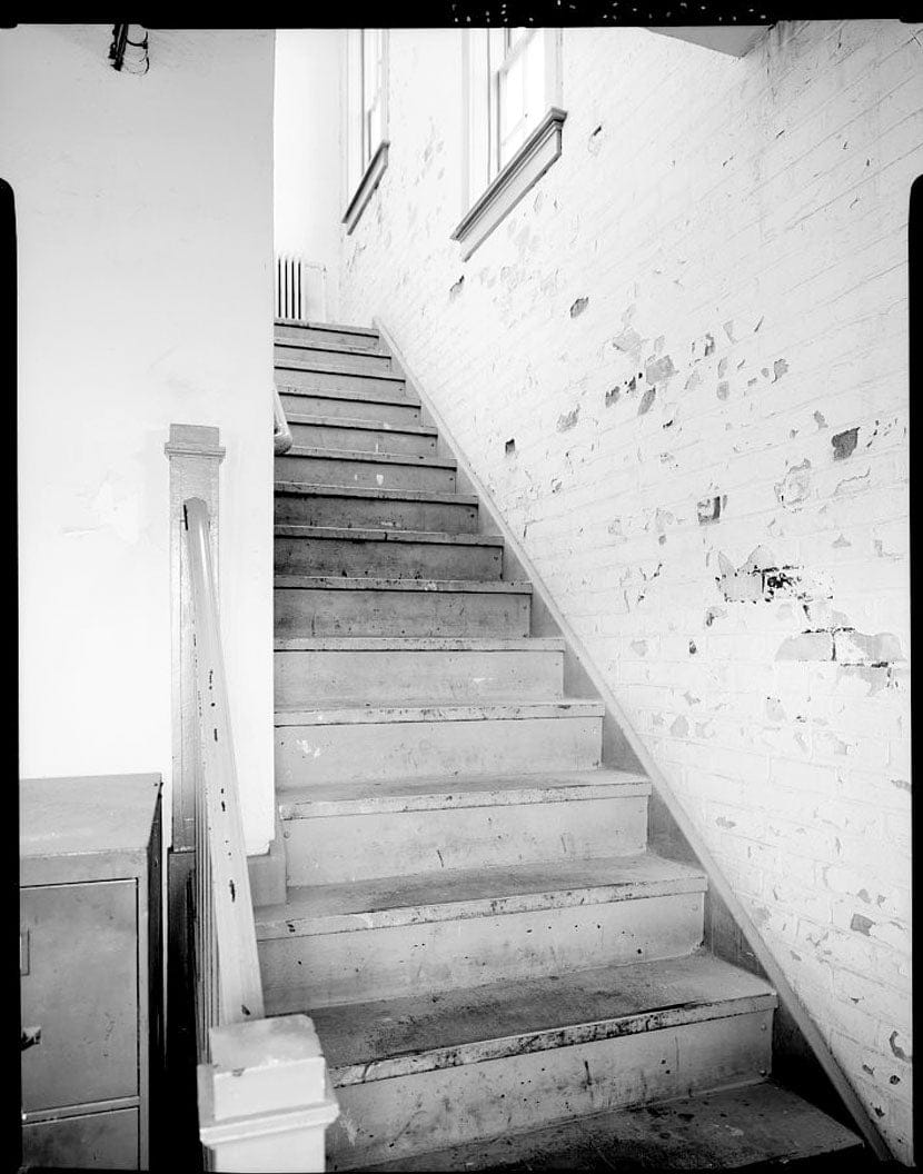 Historic Photo : New Haven Rail Yard, Locker Building, Vicinity of Cedar Street, New Haven, New Haven County, CT 2 Photograph
