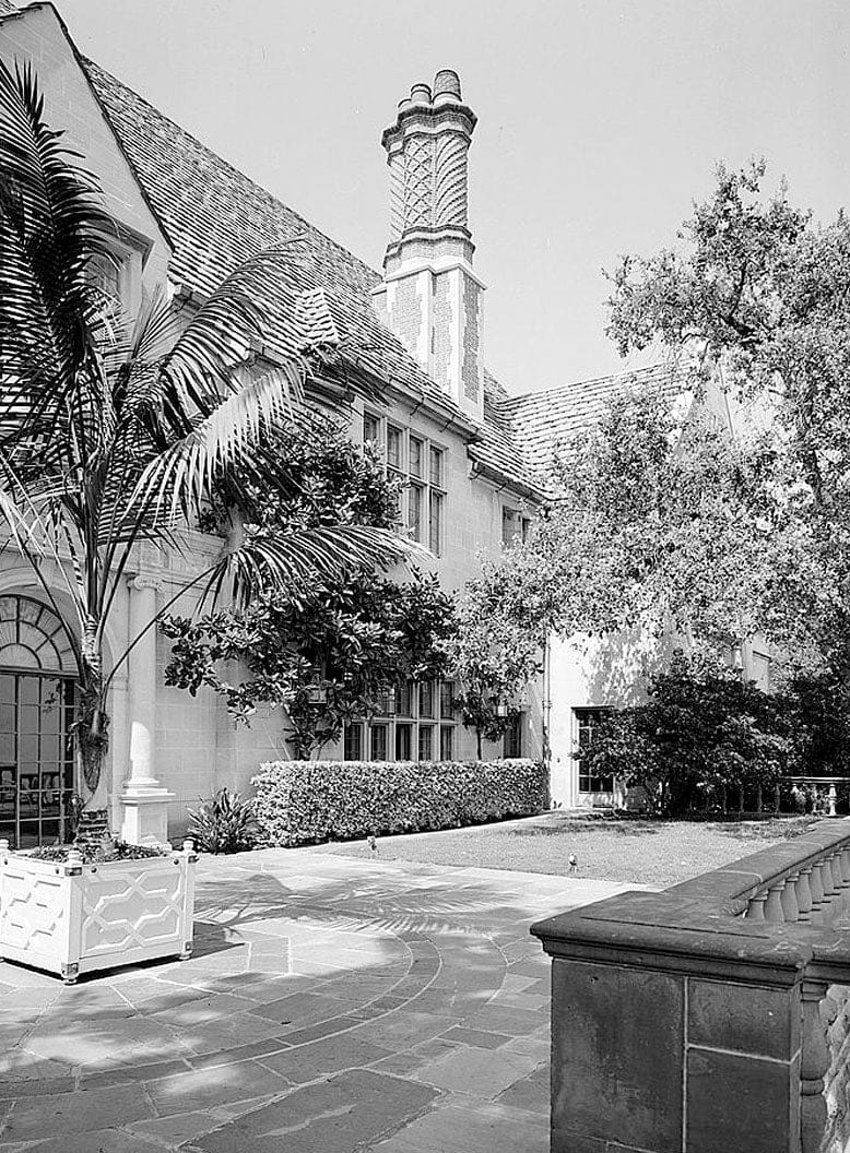 Historic Photo : Doheny Mansion, 501 Doheny Road, Beverly Hills, Los Angeles County, CA 6 Photograph