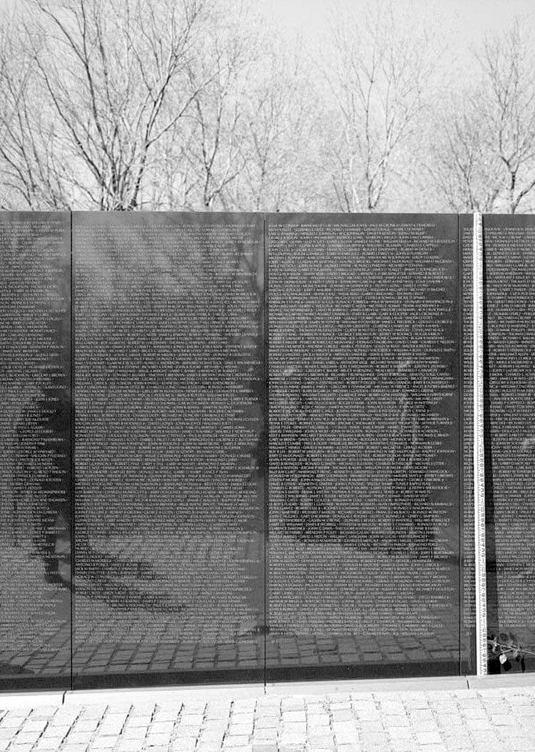 Historic Photo : Vietnam Veterans Memorial, West Potomac Park, Washington, District of Columbia, DC 60 Photograph