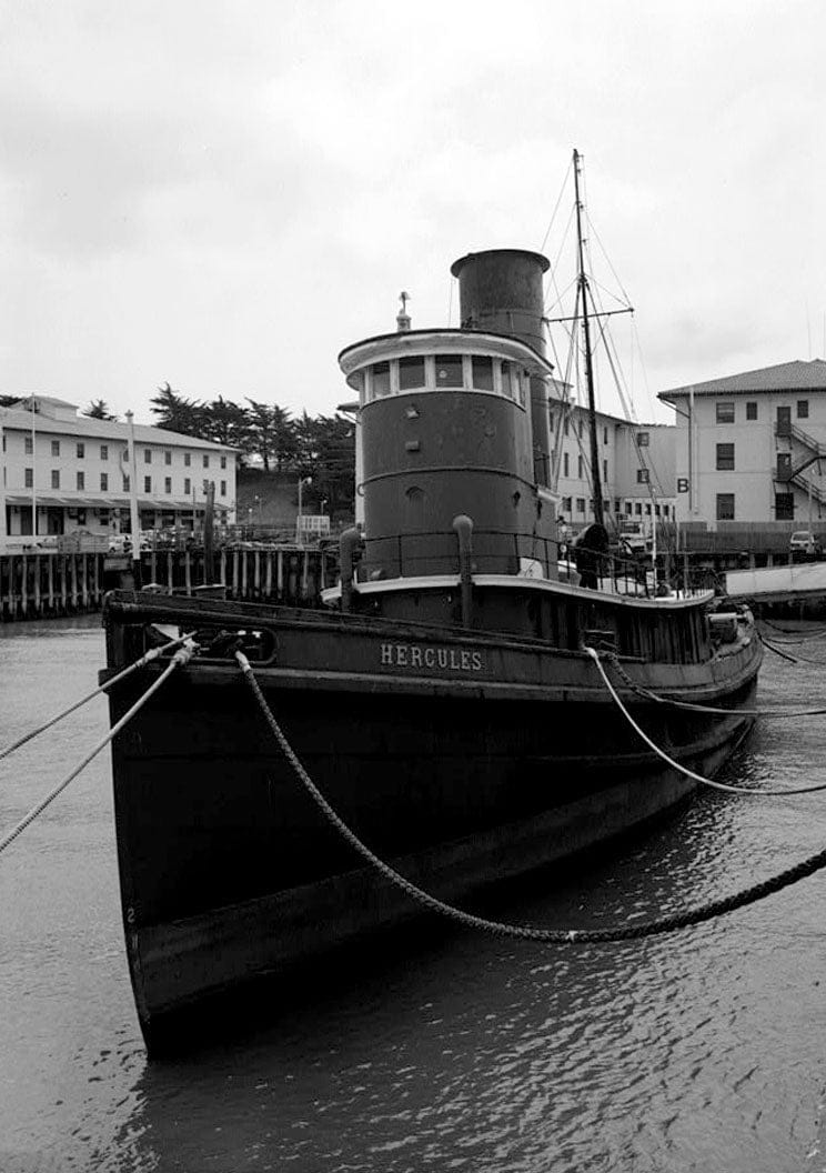 Historic Photo : Steam Tug HERCULES, Hyde Street Pier, San Francisco, San Francisco County, CA 21 Photograph
