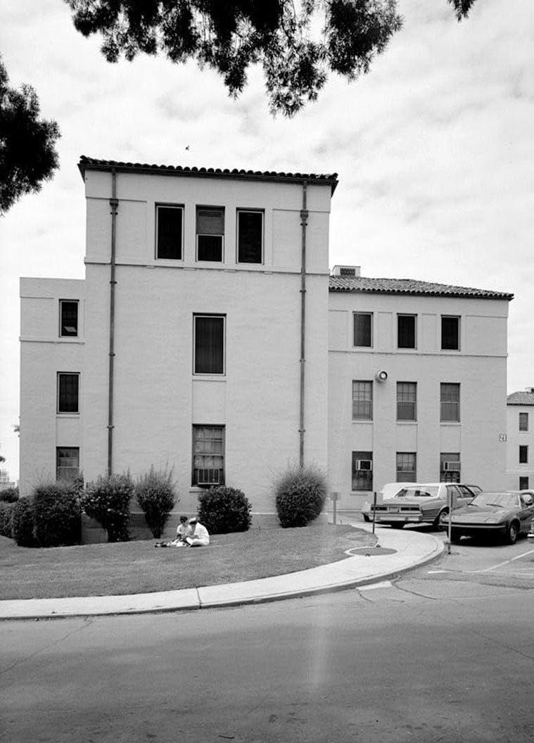 Historic Photo : U.S. Naval Hospital, Corps Barracks, Park Boulevard, Balboa Park, San Diego, San Diego County, CA 8 Photograph