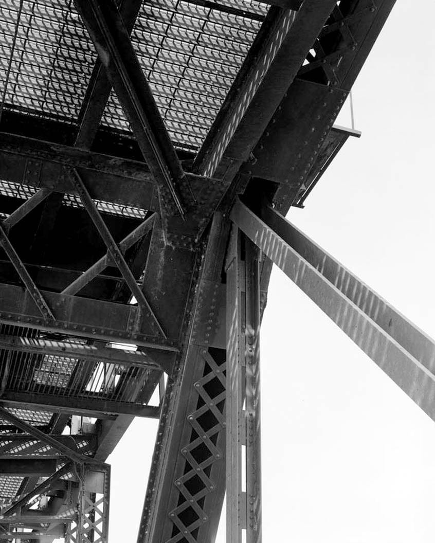 Historic Photo : Keokuk & Hamilton Bridge, Spanning Mississippi River, Keokuk, Lee County, IA 60 Photograph