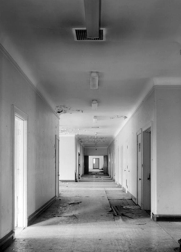Historic Photo : Agnews State Hospital, Men's Receiving Building, East Side of North Circle Drive, Santa Clara, Santa Clara County, CA 7 Photograph