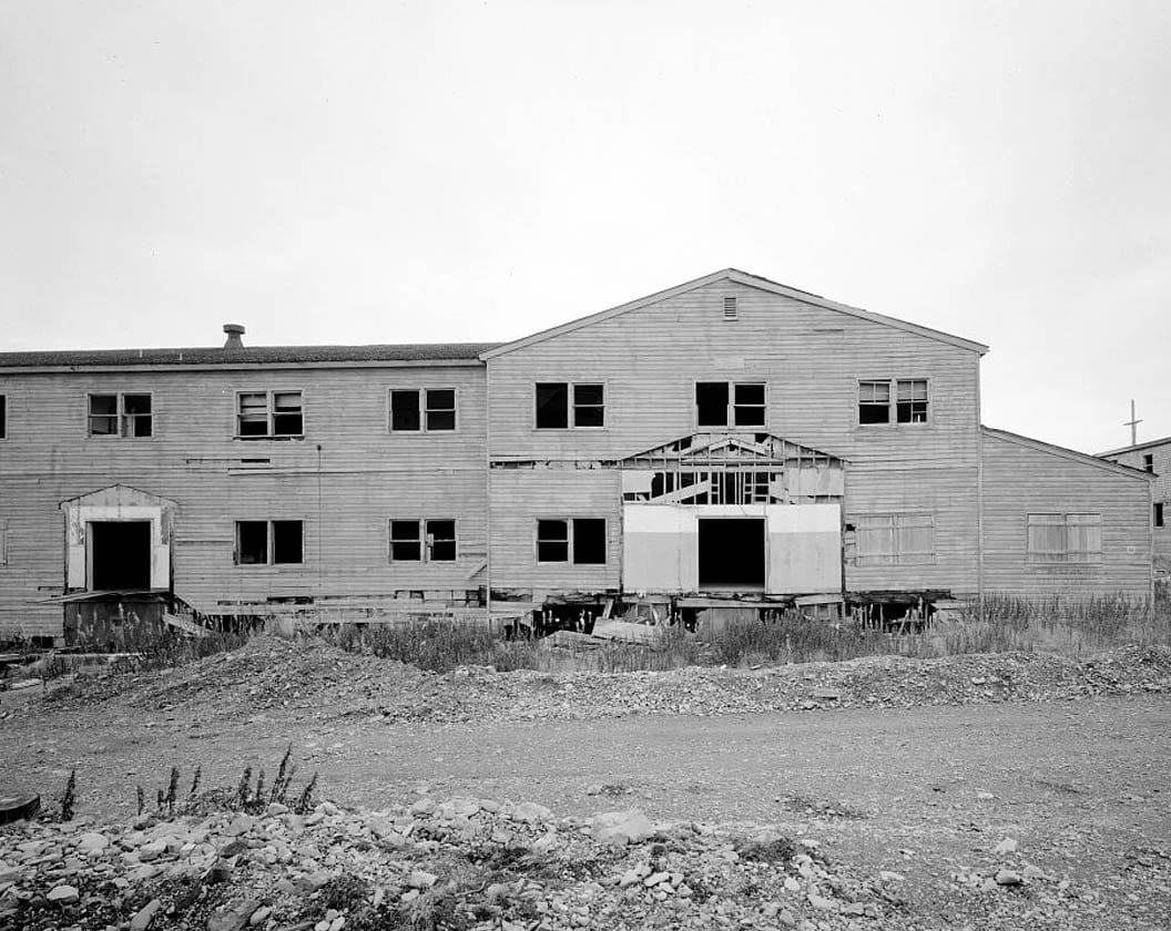 Historic Photo : Naval Operating Base Dutch Harbor & Fort Mears, Marine Barracks, Unalaska, Aleutian Islands, AK 6 Photograph
