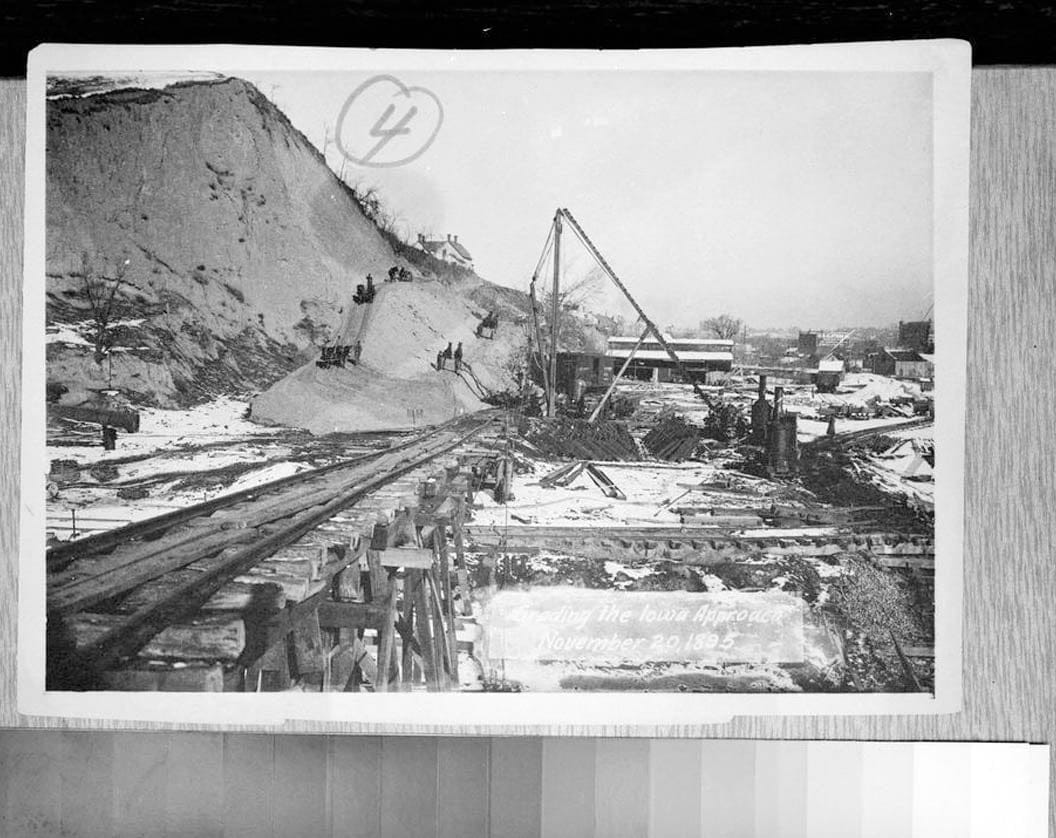 Historic Photo : Pacific Shortline Bridge, U.S. Route 20,spanning Missouri River, Sioux City, Woodbury County, IA 29 Photograph