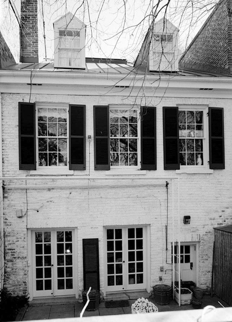 Historic Photo : McCleery House, 1068 Thirtieth Street Northwest, Washington, District of Columbia, DC 5 Photograph