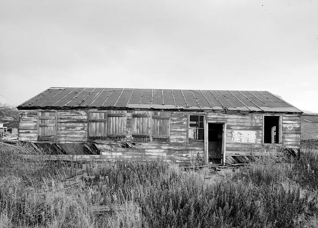 Historic Photo : Naval Operating Base Dutch Harbor & Fort Mears, Margaret Bay Cantonment Post Office, Unalaska, Aleutian Islands, AK 4 Photograph