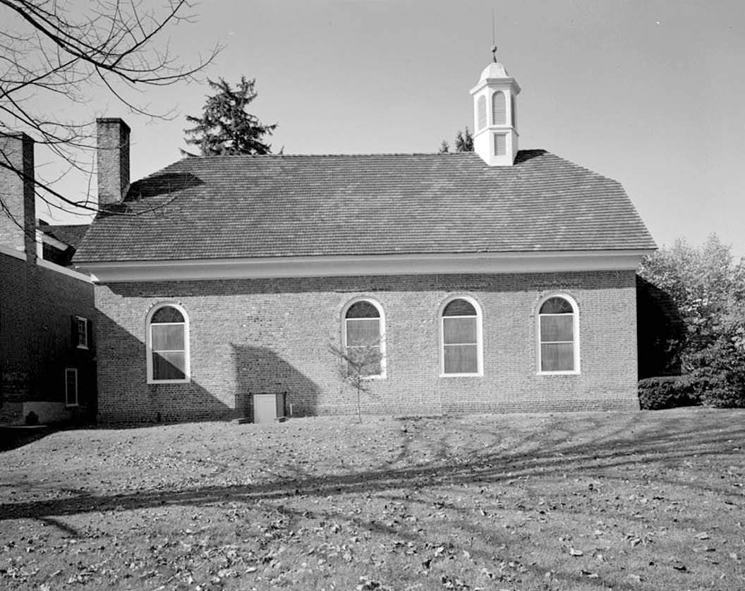 Historic Photo : Old Presbyterian Church, Second Street between Harmony & Delaware Streets, New Castle, New Castle County, DE 2 Photograph