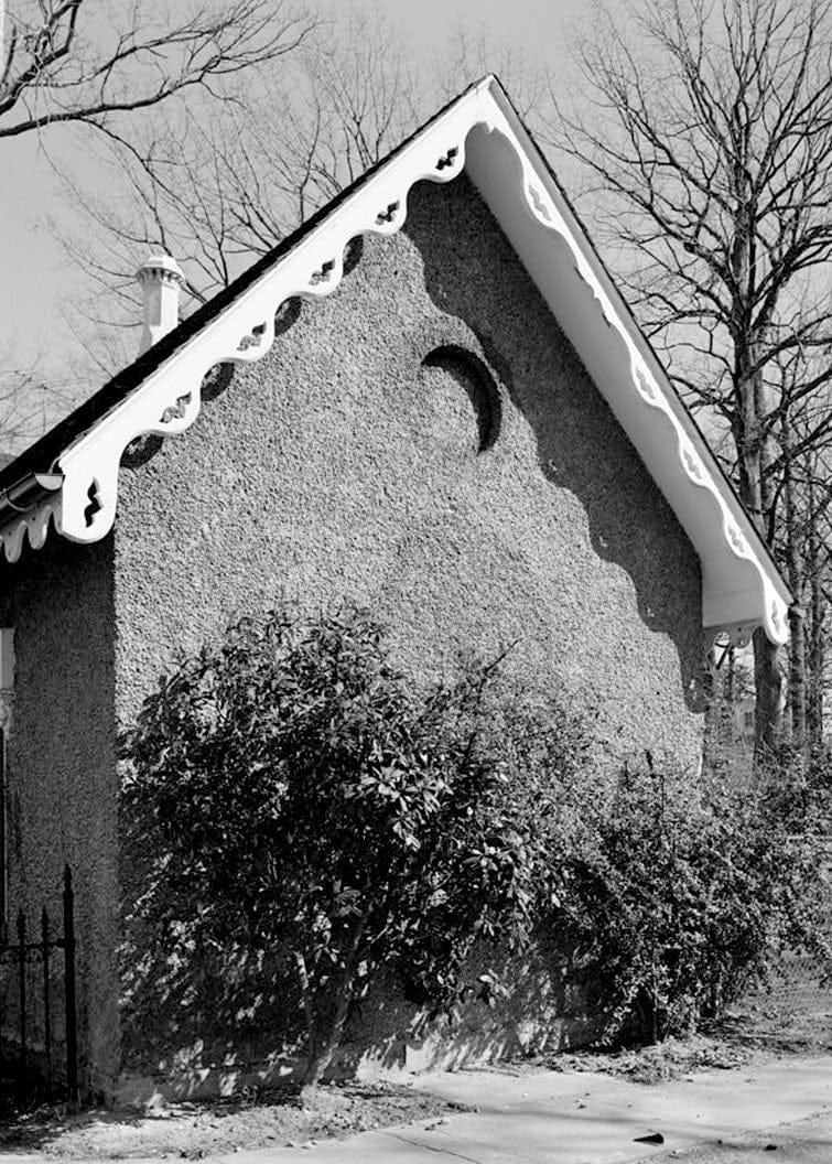 Historic Photo : U.S. Soldiers Home, Stuccoed Gatehouse, Rock Creek Church Road & Upshur Street Northwest, Washington, District of Columbia, DC 1 Photograph