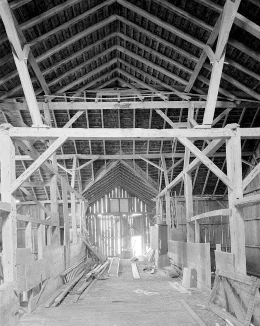 Historic Photo : Corner Ketch Barn, Route 290, Corner Ketch, New Castle County, DE 8 Photograph