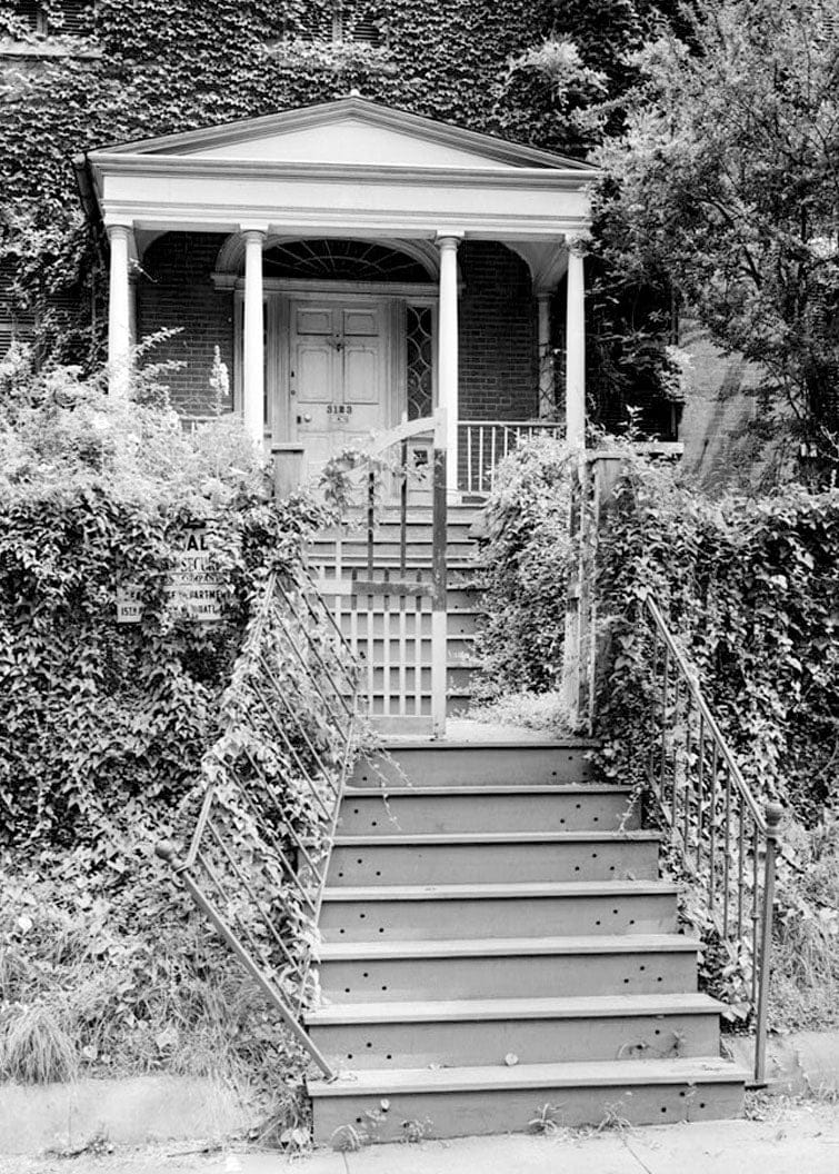 Historic Photo : Henry Foxhall House, 3123 Dumbarton Street, Northwest, Washington, District of Columbia, DC 8 Photograph