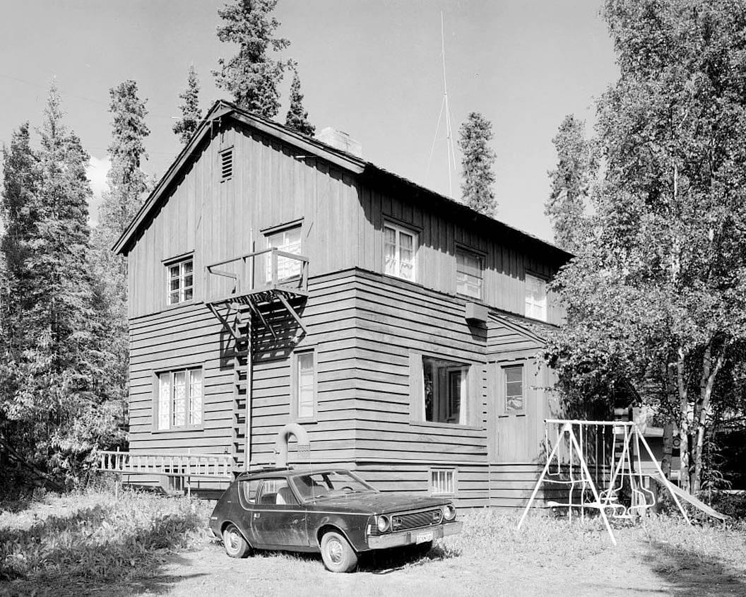 Historic Photo : Mount McKinley Headquarters, Employee Residence, Cantwell, Denali Borough, AK 4 Photograph