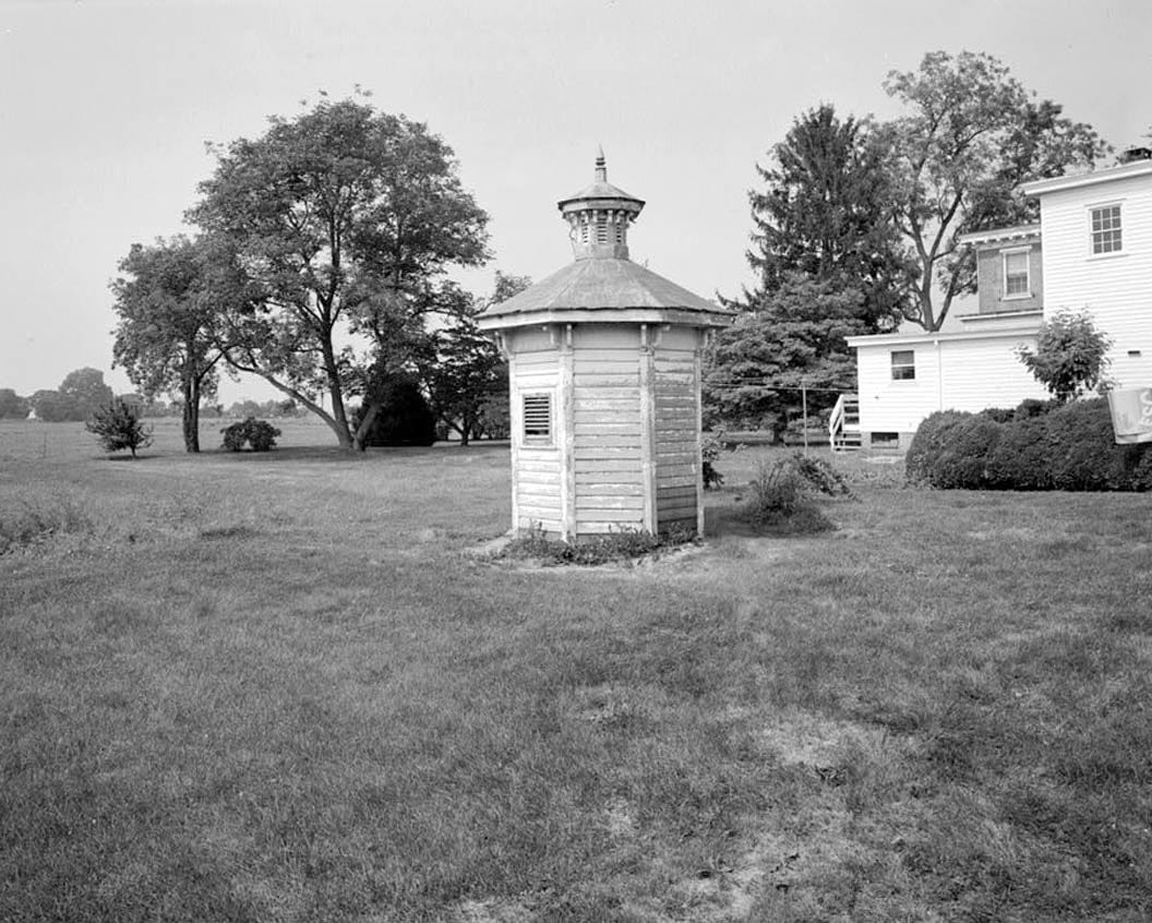 Historic Photo : Monterey, Privy, State Road 423, East of Route 13, McDonough, New Castle County, DE 1 Photograph