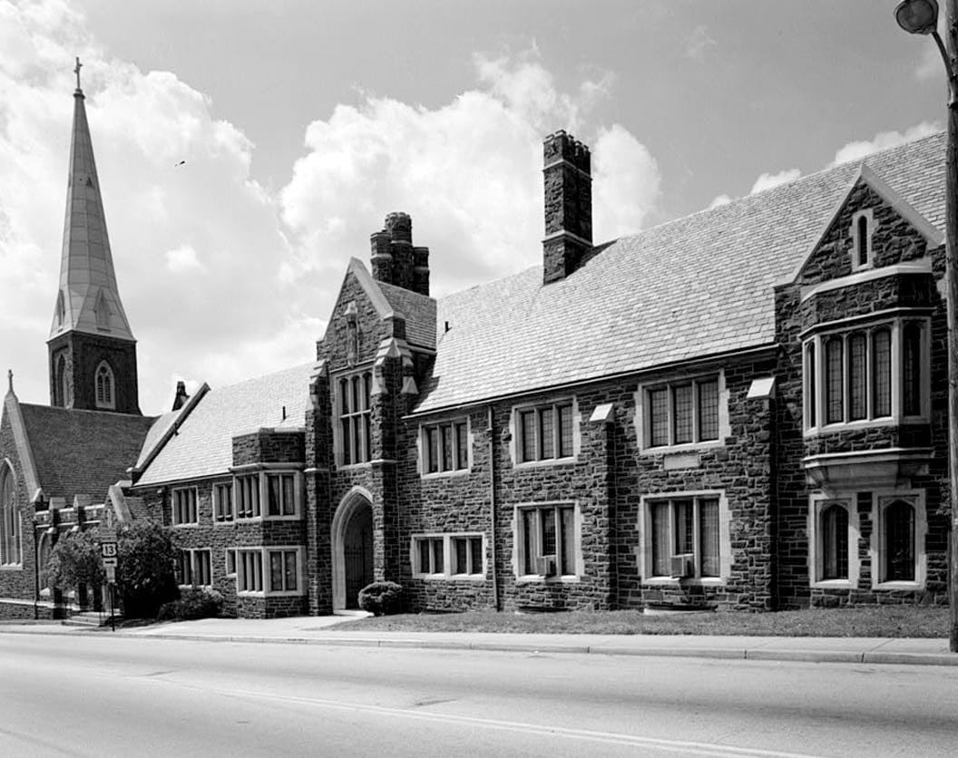 Historic Photo : Cathedral Church of St. John, Concord Avenue & North Market Street, Wilmington, New Castle County, DE 1 Photograph