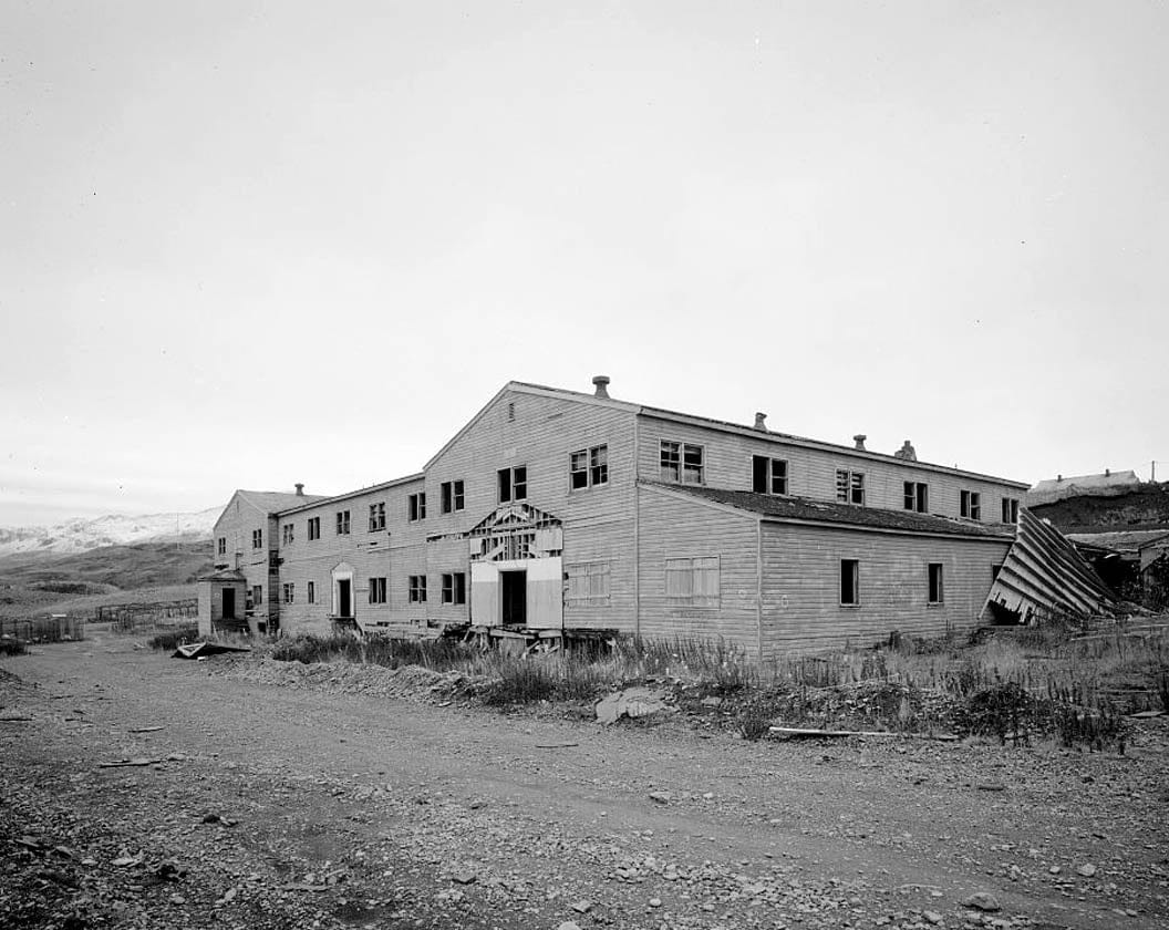 Historic Photo : Naval Operating Base Dutch Harbor & Fort Mears, Marine Barracks, Unalaska, Aleutian Islands, AK 7 Photograph
