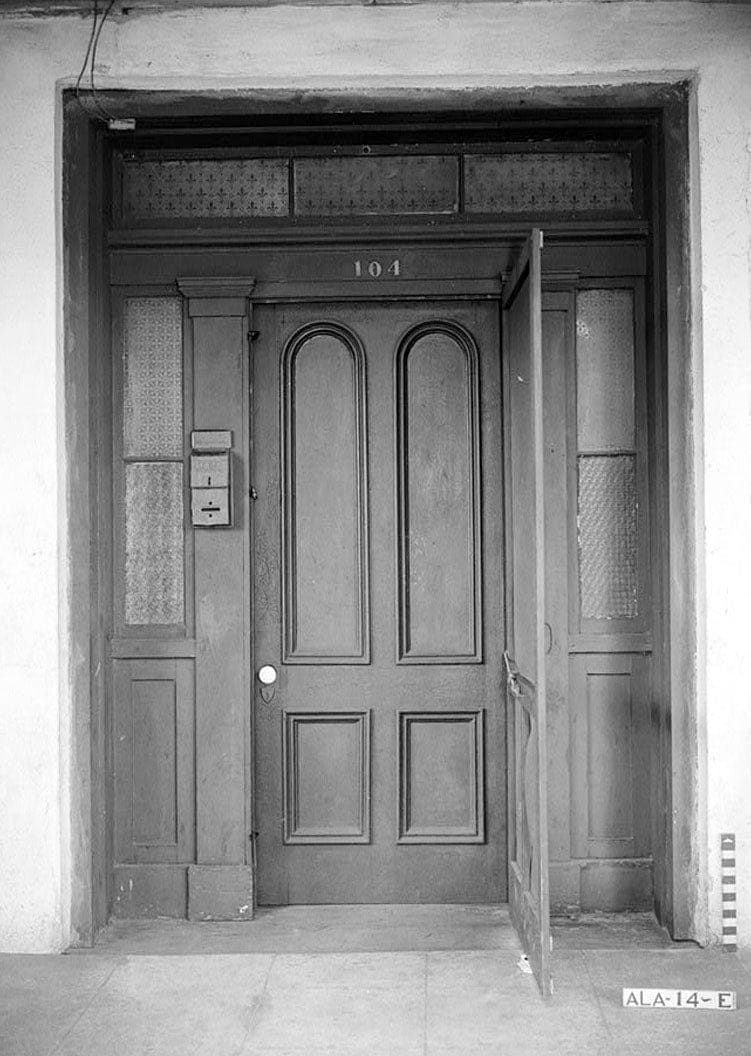Historic Photo : Jonathan Kirkbride House, 104 Theatre Street, Mobile, Mobile County, AL 11 Photograph