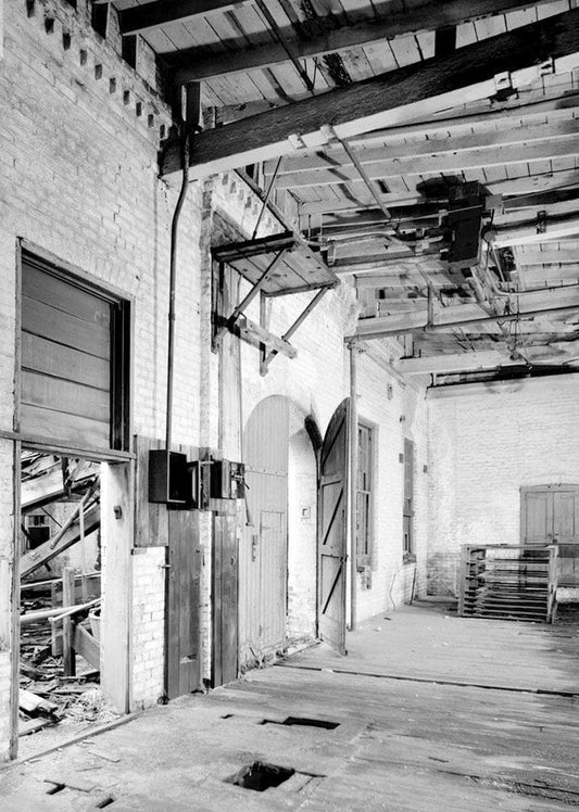 Central of Georgia Railway, Savannah Repair Shops & Terminal Facilities, Carpentry Shop, Bounded by West Broad, Jones, West Boundary & Hull Streets, Savannah, Chatham County, GA 4
