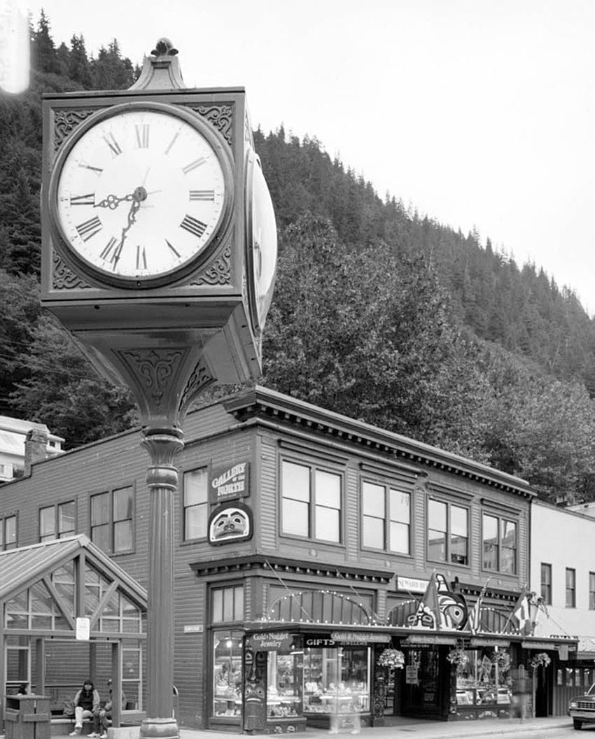 Historic Photo : Downtown (Commercial Buildings), Franklin & Front Streets, Juneau, Juneau Borough, AK 5 Photograph