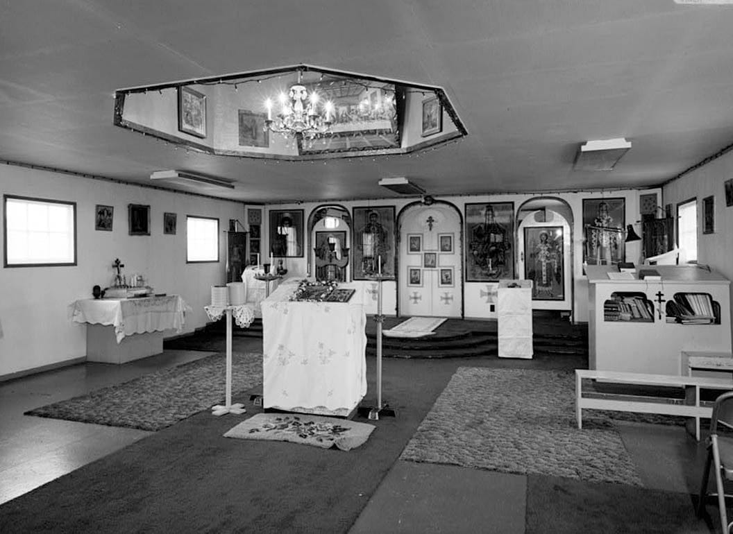Historic Photo : St. Nicholas Russian Orthodox Churches, New Church, Chignik Lake, Lake & Peninsula Borough, AK 3 Photograph