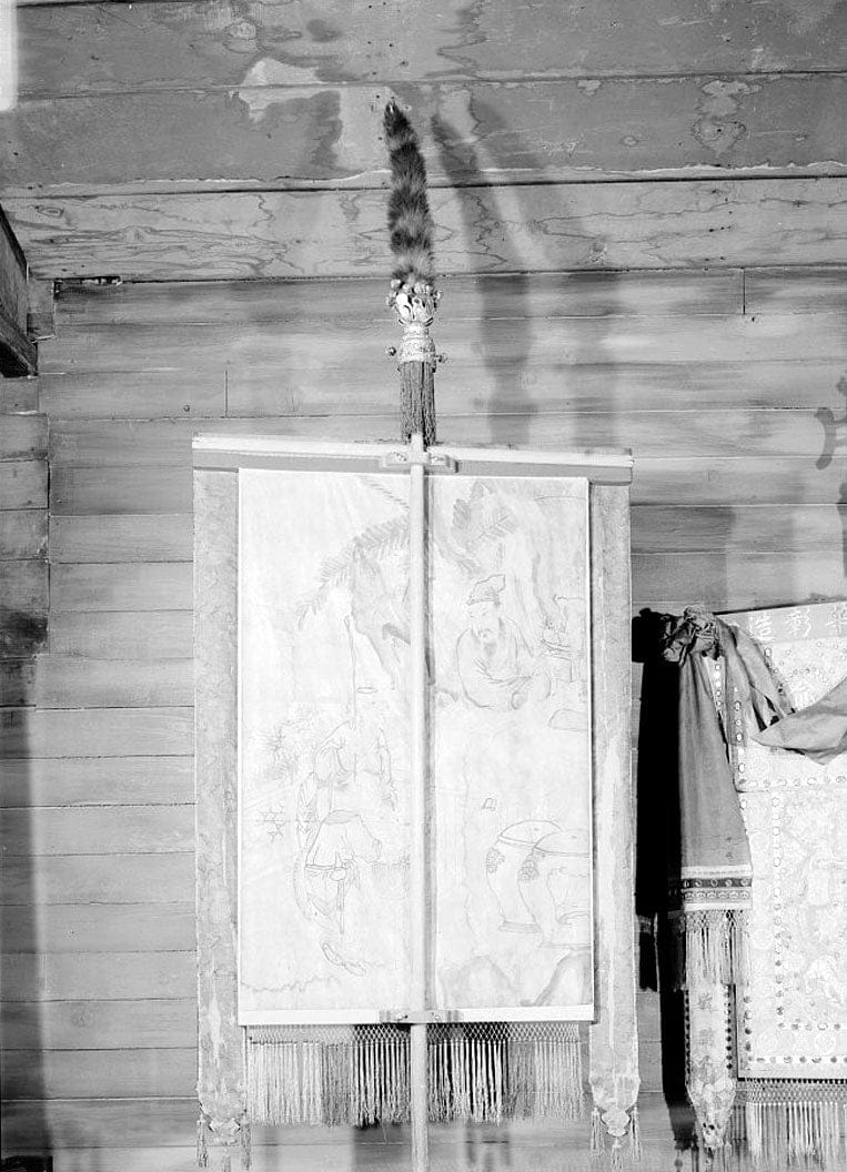 Historic Photo : Weaverville Joss House, Oregon Street, Weaverville, Trinity County, CA 57 Photograph
