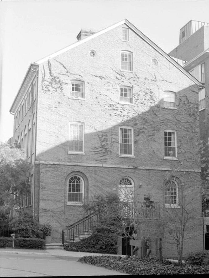 Historic Photo : Duncanson-Cranch House, 468-470 N Street Southwest, Washington, District of Columbia, DC 1 Photograph