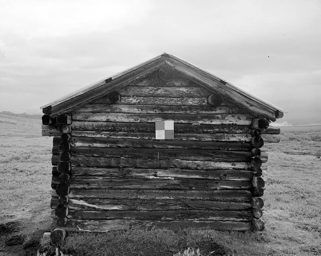 Historic Photo : Chisana Trail, Solo Mountain Shelter Cabin, Chisana, Valdez-Cordova Census Area, AK 8 Photograph