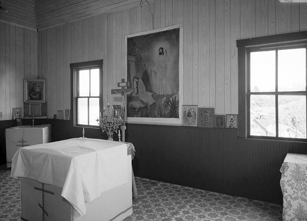 Historic Photo : St. John the Baptist Russian Orthodox Church, Angoon, Skagway-Hoonah-Angoon Census Area, AK 3 Photograph