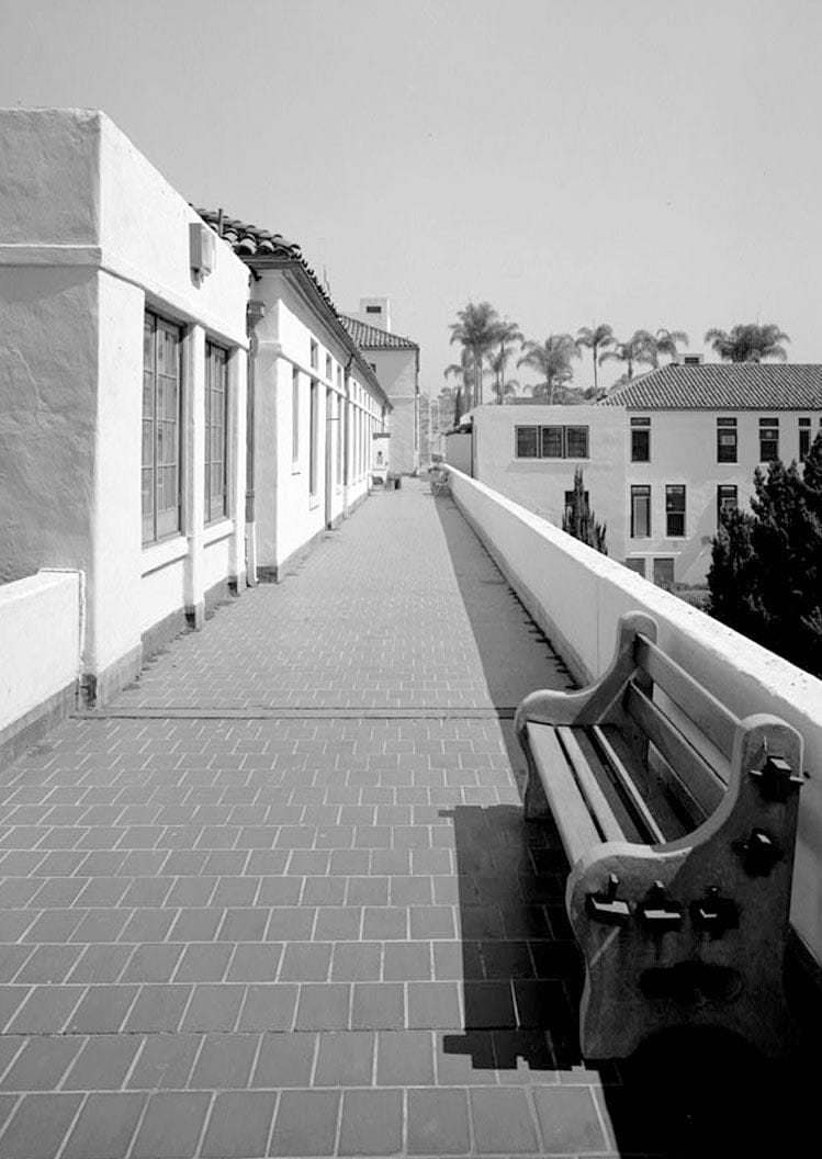 Historic Photo : U.S. Naval Hospital, Ward B, Park Boulevard, Balboa Park, San Diego, San Diego County, CA 8 Photograph