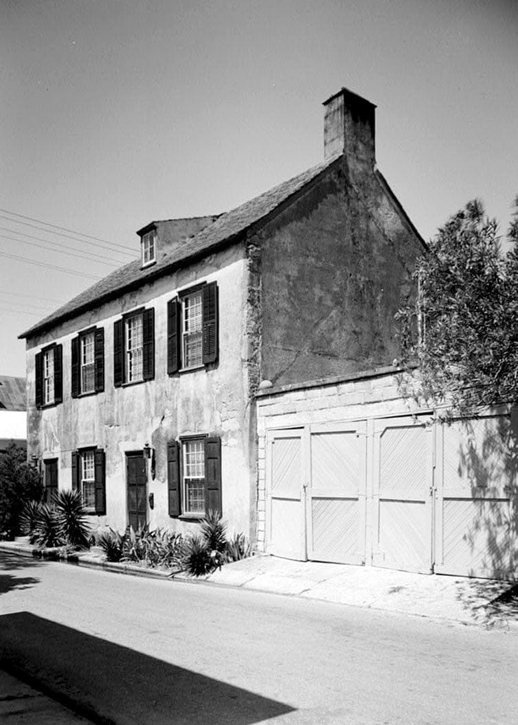 Historic Photo : Long-Sanchez House, 43 Marine Street, Saint Augustine, St. Johns County, FL 2 Photograph