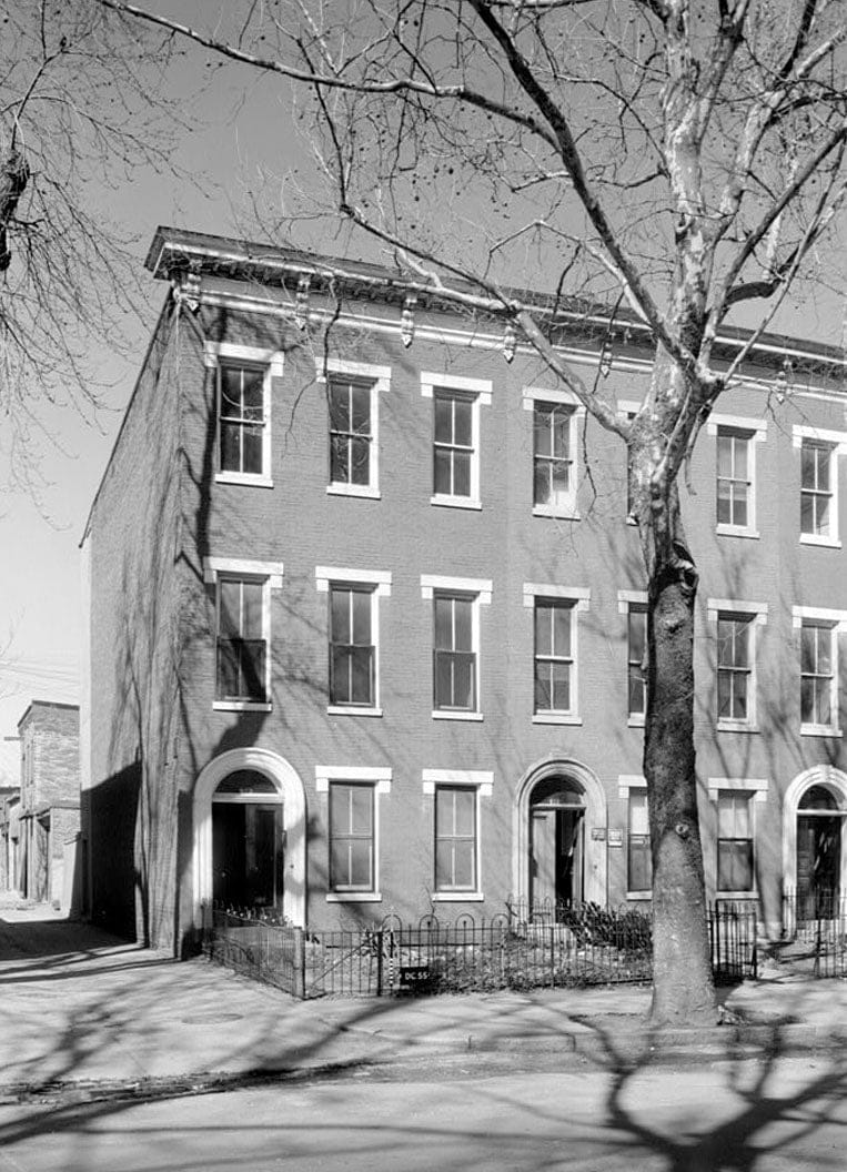 Historic Photo : 601-613 Sixth Street Southwest (Row Houses), Washington, District of Columbia, DC 1 Photograph