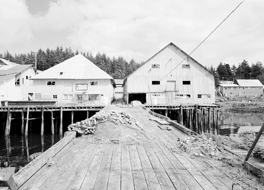 Historic Photo : Kake Salmon Cannery, 540 Keku Road, Kake, Wrangell-Petersburg Census Area, AK 11 Photograph