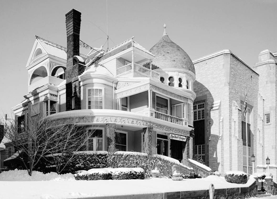 Historic Photo : Fannie Stout House, 1145 Locust Street, Dubuque, Dubuque County, IA 4 Photograph