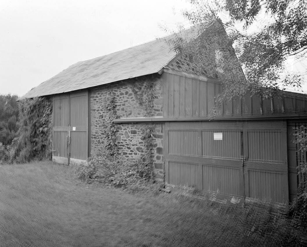 Historic Photo : J. Walker Farm, Barn, Mill Creek Hundred, West side of Route 283, Marshallton, New Castle County, DE 3 Photograph
