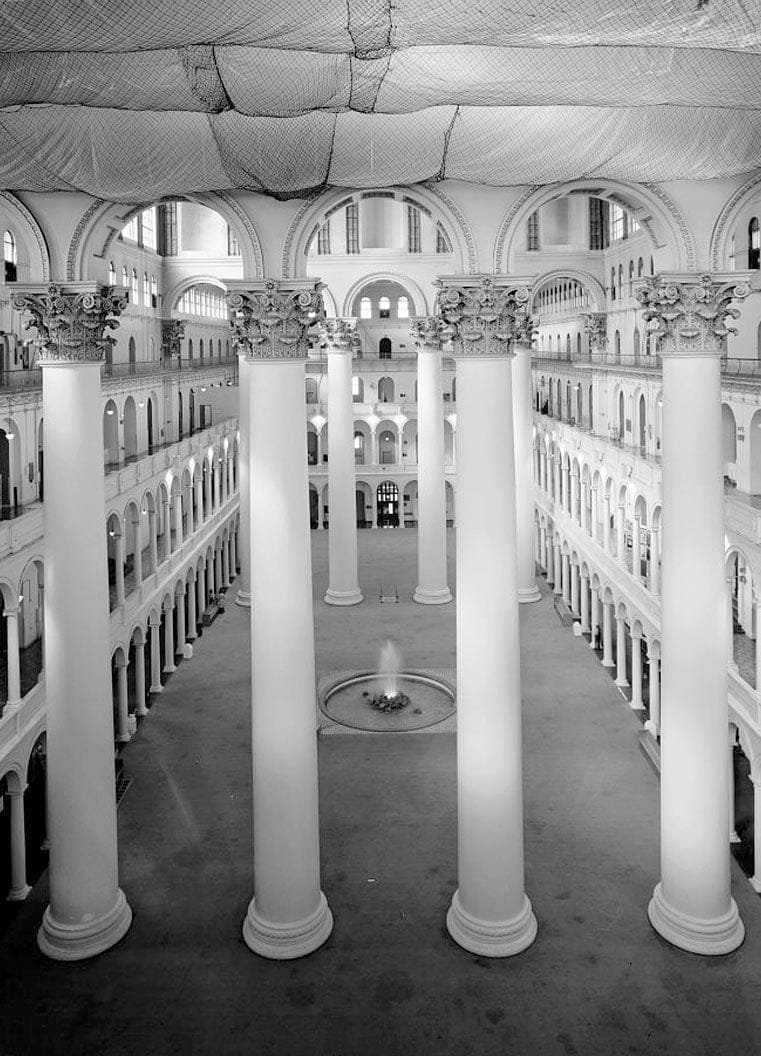 Historic Photo : Pension Building, 440 G Street Northwest, Washington, District of Columbia, DC 26 Photograph