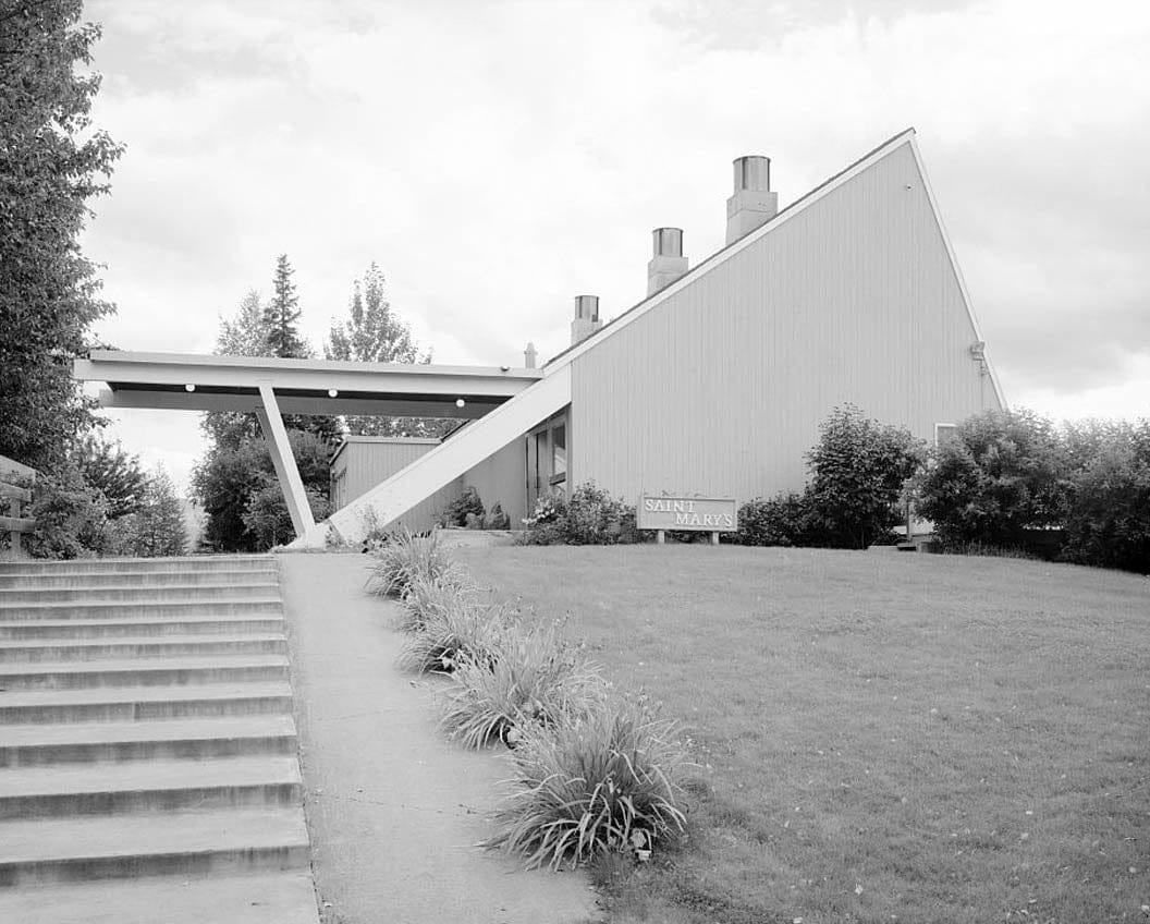 Historic Photo : St. Mary's Episcopal Church, 4502 Cassin Drive, Anchorage, Anchorage, AK 1 Photograph