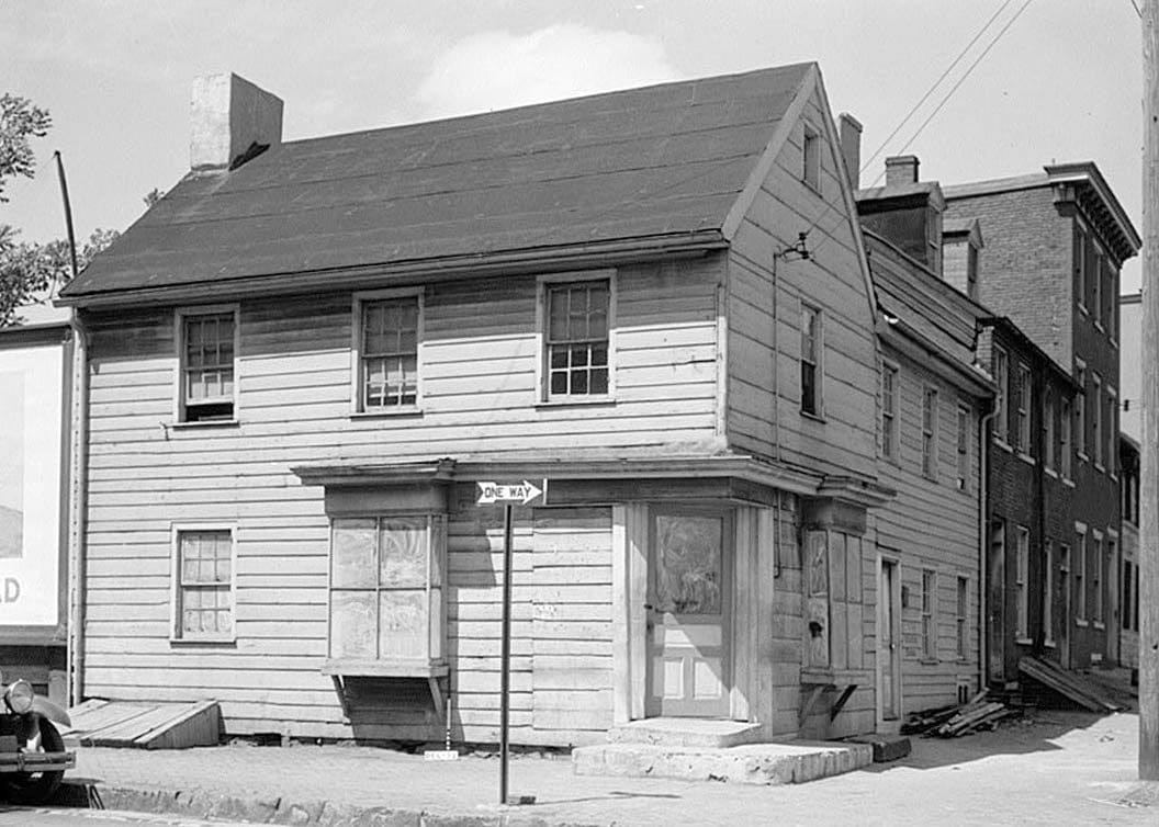 Historic Photo : Robert Peirce House, 201-203 North Walnut, Wilmington, New Castle County, DE 1 Photograph