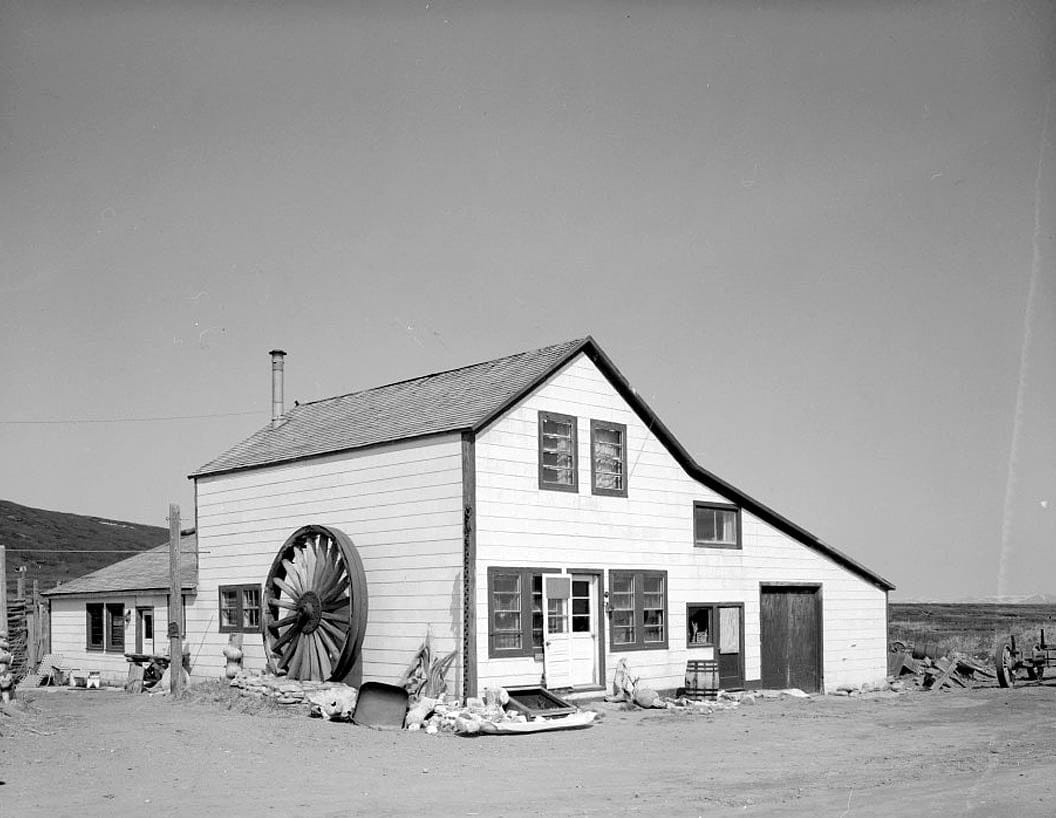 Historic Photo : Iditarod Trail Shelter Cabins, Cape Nome Roadhouse, Cape Nome, Nome Census Area, AK 3 Photograph