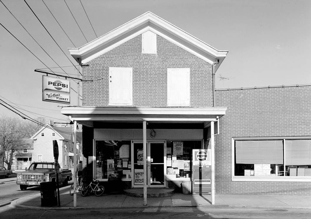 Historic Photo : John Dill Store, 2 Market Street, Frederica, Kent County, DE 1 Photograph