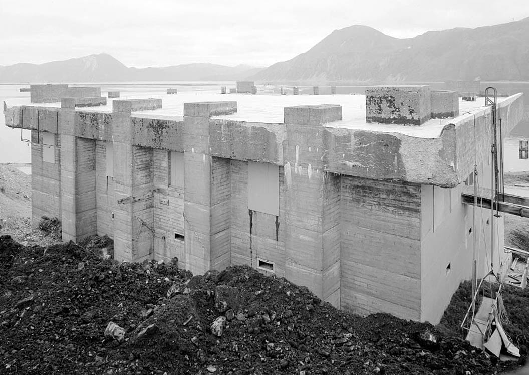 Historic Photo : Naval Operating Base Dutch Harbor & Fort Mears, Powerhouse, Unalaska, Aleutian Islands, AK 1 Photograph