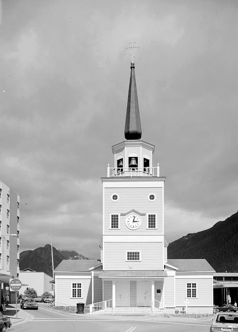 Historic Photo : Saint Michael's Cathedral, Lincoln Street, Sitka, Sitka Borough, AK 21 Photograph