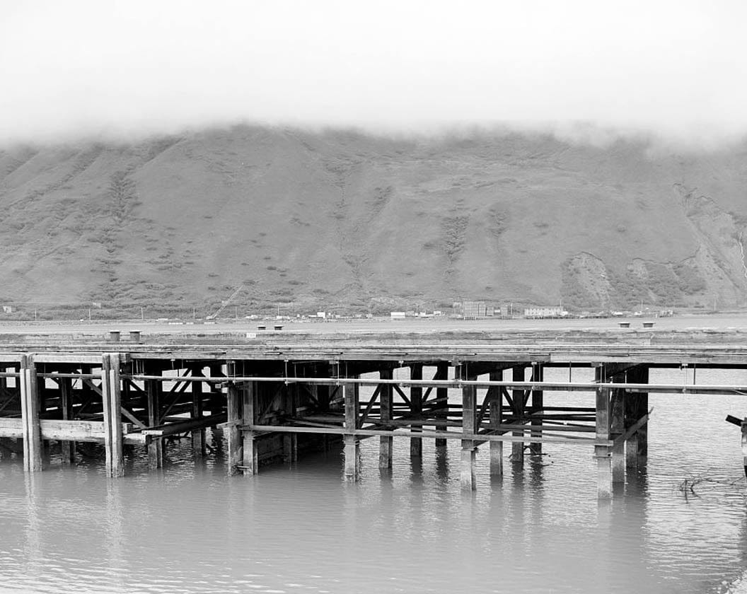 Historic Photo : U.S. Coast Guard Station, Fuel Pier, Womens Bay, St. Paul Harbor, Kodiak, Kodiak Island Borough, AK 4 Photograph